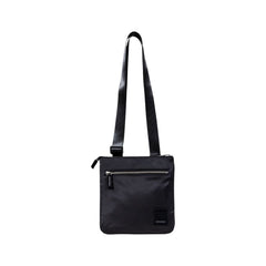 Black Polyamide Messenger Bag