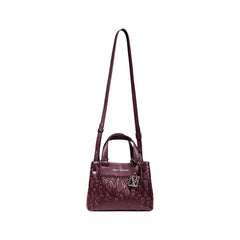Bordeaux Polyester Handbag