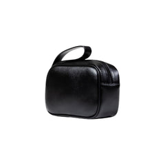 Black Polyester Clutch Bag
