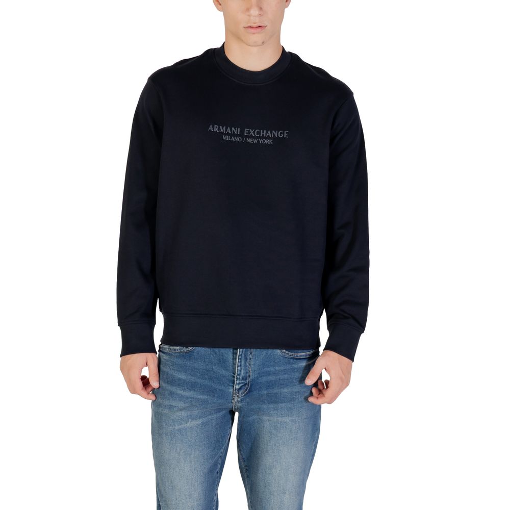 Blue Cotton Sweatshirt