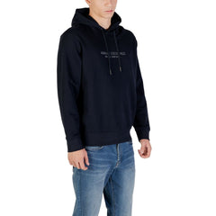 Blue Cotton Hoodie