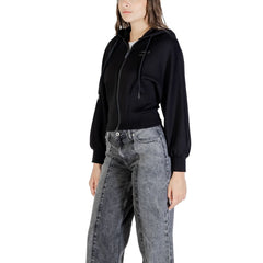 Black Polyamide Hoodie