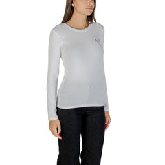 تي شيرت قطن أبيض