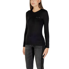 تي شيرت قطن أسود