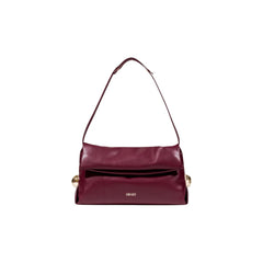 Bordeaux Polyethylene Clutch Bag
