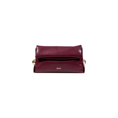Bordeaux Polyethylene Clutch Bag