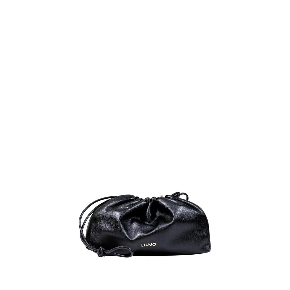 حقيبة يد من البولي إيثيلين الأسود