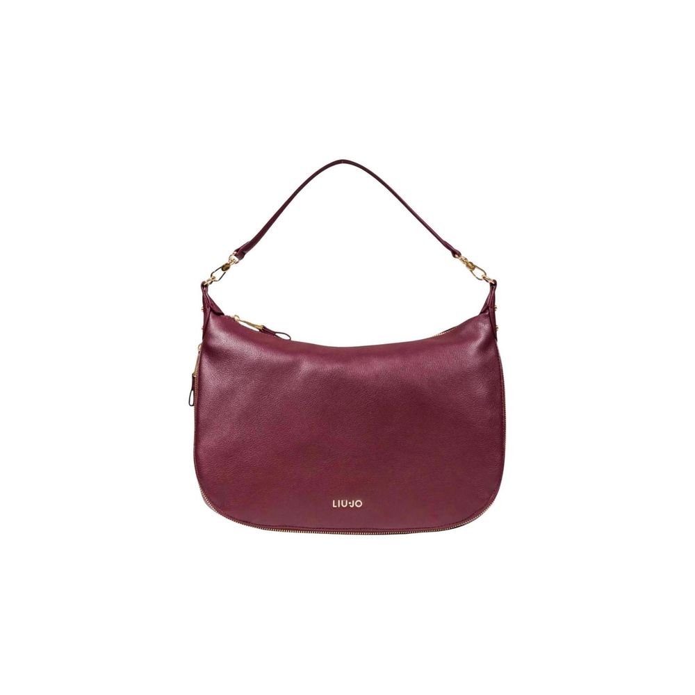Purple Polyethylene Handbag