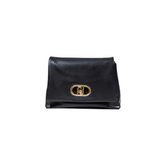 حقيبة يد من البولي إيثيلين الأسود