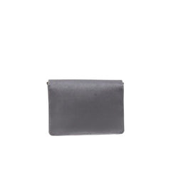 Gray Polyethylene Handbag