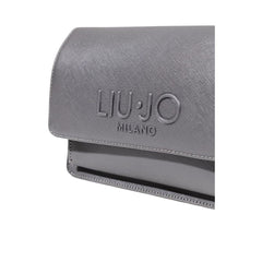 Gray Polyethylene Handbag