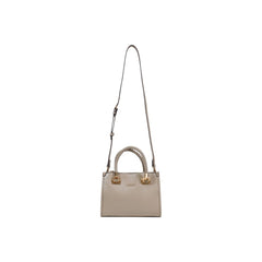 Beige Polyethylene Handbag