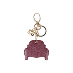 Purple Polyethylene Keychain