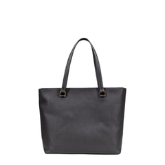 Gray Polyethylene Handbag