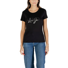 Black Cotton T-Shirt