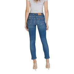 Blue Cotton Mom Jeans