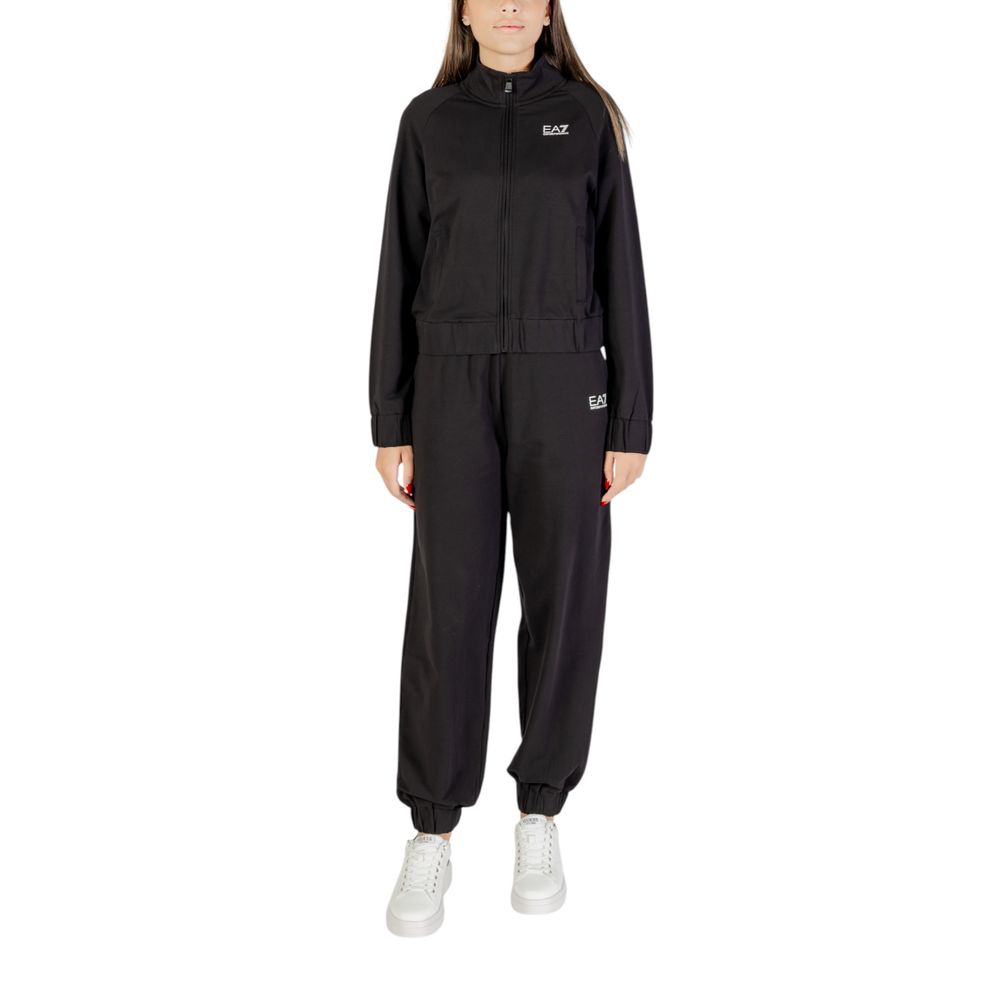 Black Cotton Tracksuit