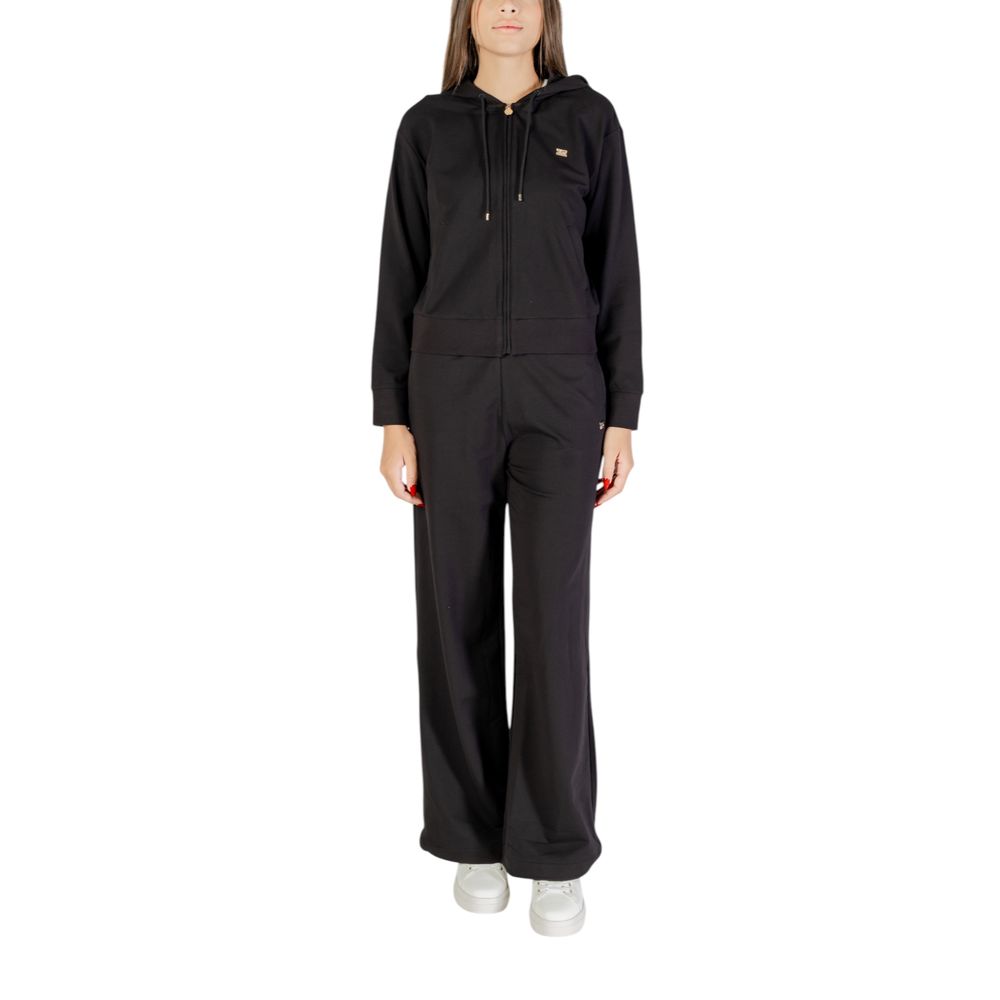 Black Cotton Tracksuit