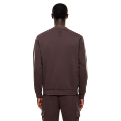 Brown Cotton Sweatshirt