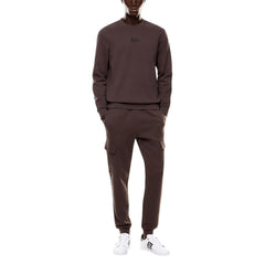 Brown Cotton Sweatshirt