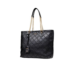 حقيبة يد من البولي إيثيلين الأسود