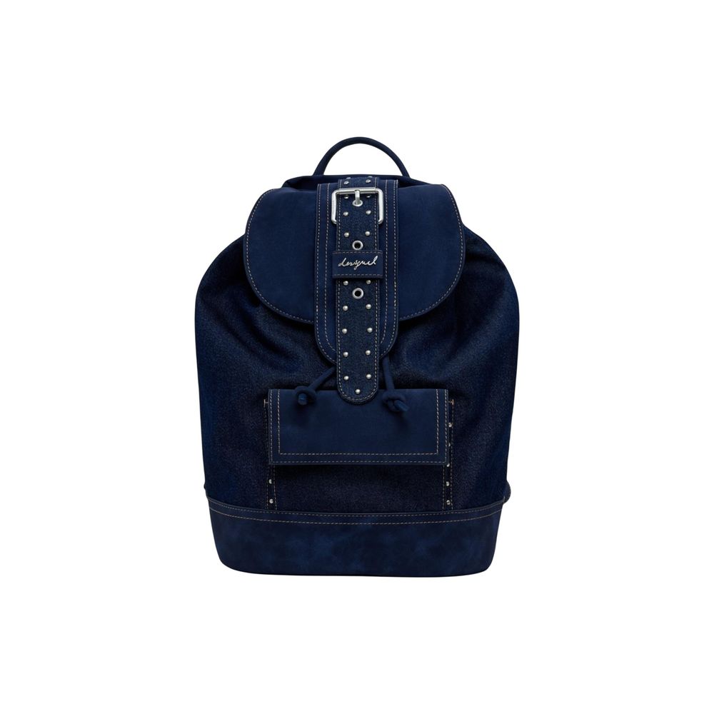 Blue Polyethylene Backpack