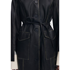 Black Polyethylene Coat