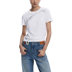 White Cotton T-Shirt