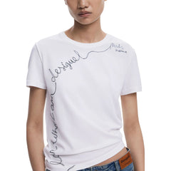 White Cotton T-Shirt