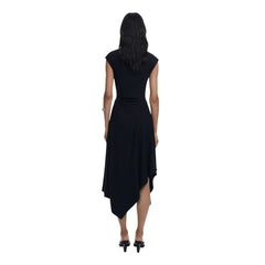 Black Cotton Long Dress