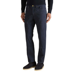 جينز قطني أزرق ضيق