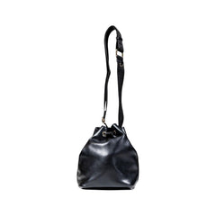 Black Artificial Leather Handbag