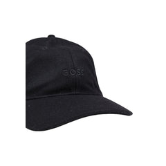 Black Wool Cap (Baseball Hat)