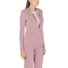 Multicolor Polyester Blazer