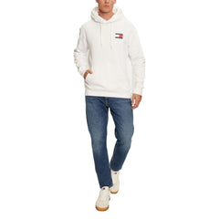 White Cotton Hoodie