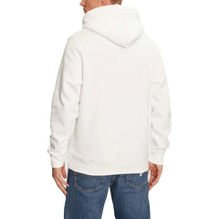White Cotton Hoodie