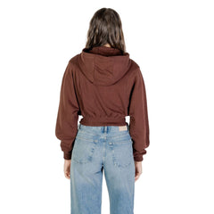 Brown Recycled Cotton Hoodie