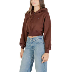 Brown Recycled Cotton Hoodie