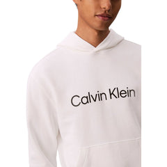 White Cotton Hoodie