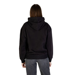 Black Cotton Hoodie