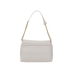 White Polyester Handbag