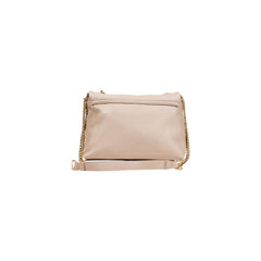 Beige Polyester Handbag
