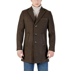 Green Polyester Coat