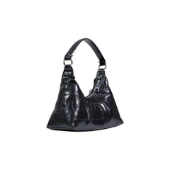 حقيبة يد سوداء من البوليستر