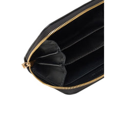 Black Artificial Leather Wallet