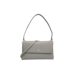 Gray Polyester Handbag