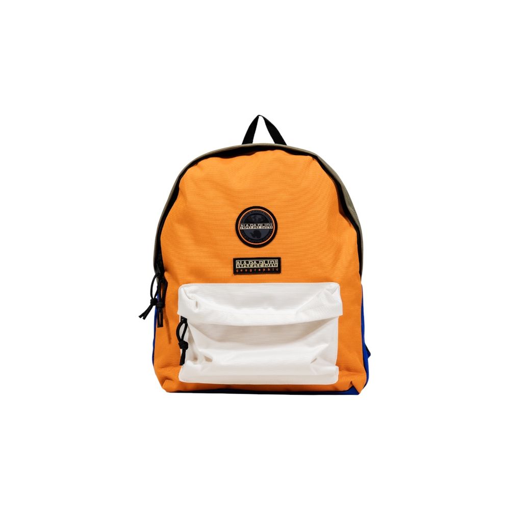 Orange Textile Backpack