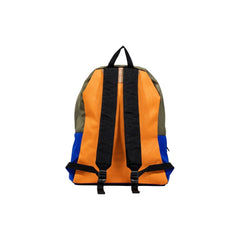 Orange Textile Backpack