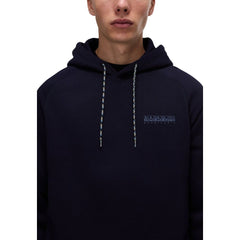Blue Cotton Hoodie