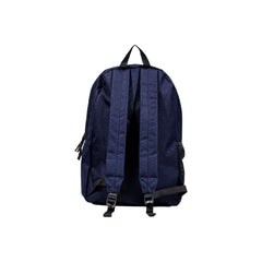 Blue Polyester Backpack